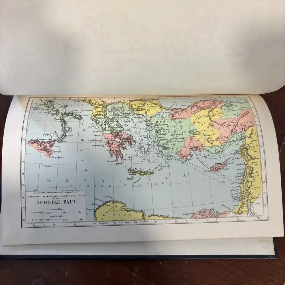 Webb School California Holy Bible King James Version Great Britain With maps - Picture 13 of 13